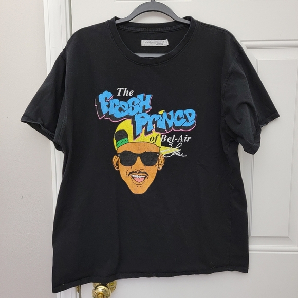 Headgear Classics The Fresh Prince Of Bel-Air Graphic T Shirt 90s Black XL - Picture 1 of 8